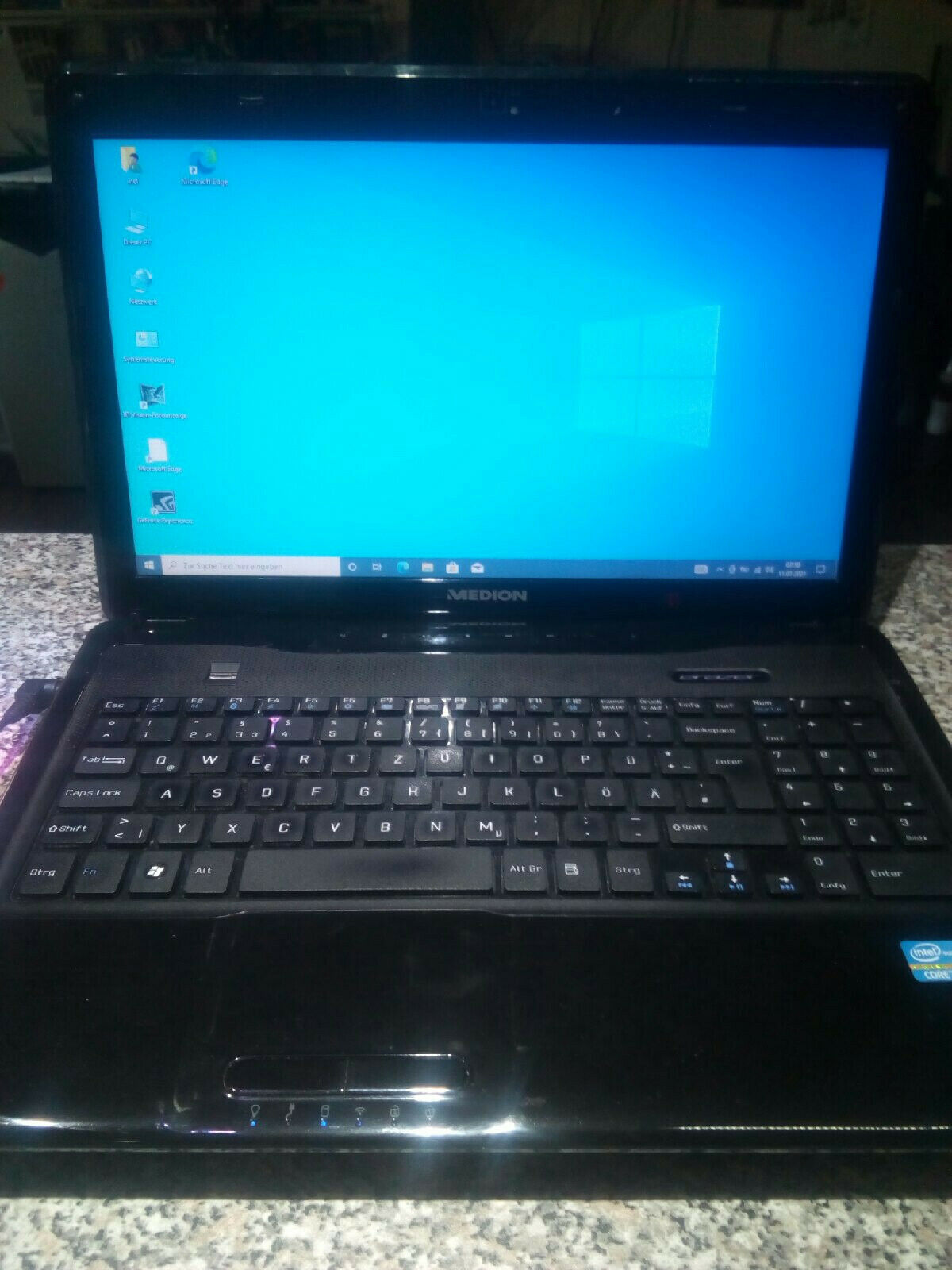 I7  Gaming Laptop Medion Erazer X6816 mit nagelneuer 500 GB Festplatte