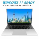 15,6″ Zoll Laptop / Notebook Intel J4125 2,0GHz 8GB + 512GB SSD HD Win10 PRO