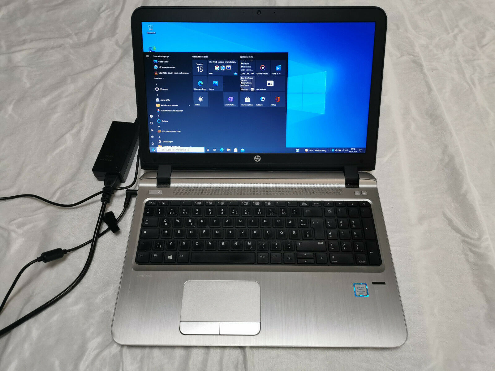 HP ProBook 450 G3 Intel Core i7-6500U 4 x 3,10 GHz. 8GB-Ram,640GB