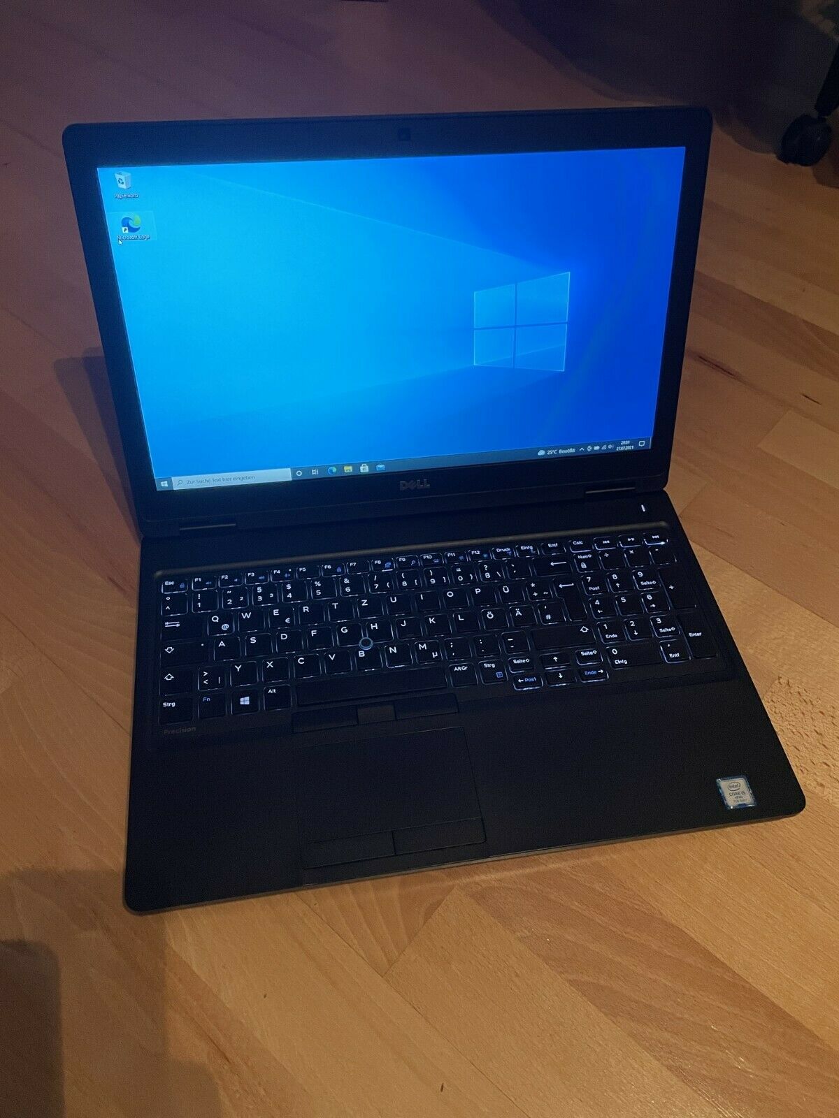 Dell Precision 3520 FullHD i5-7440HQ 8GB RAM 256GB SSD Nvidia