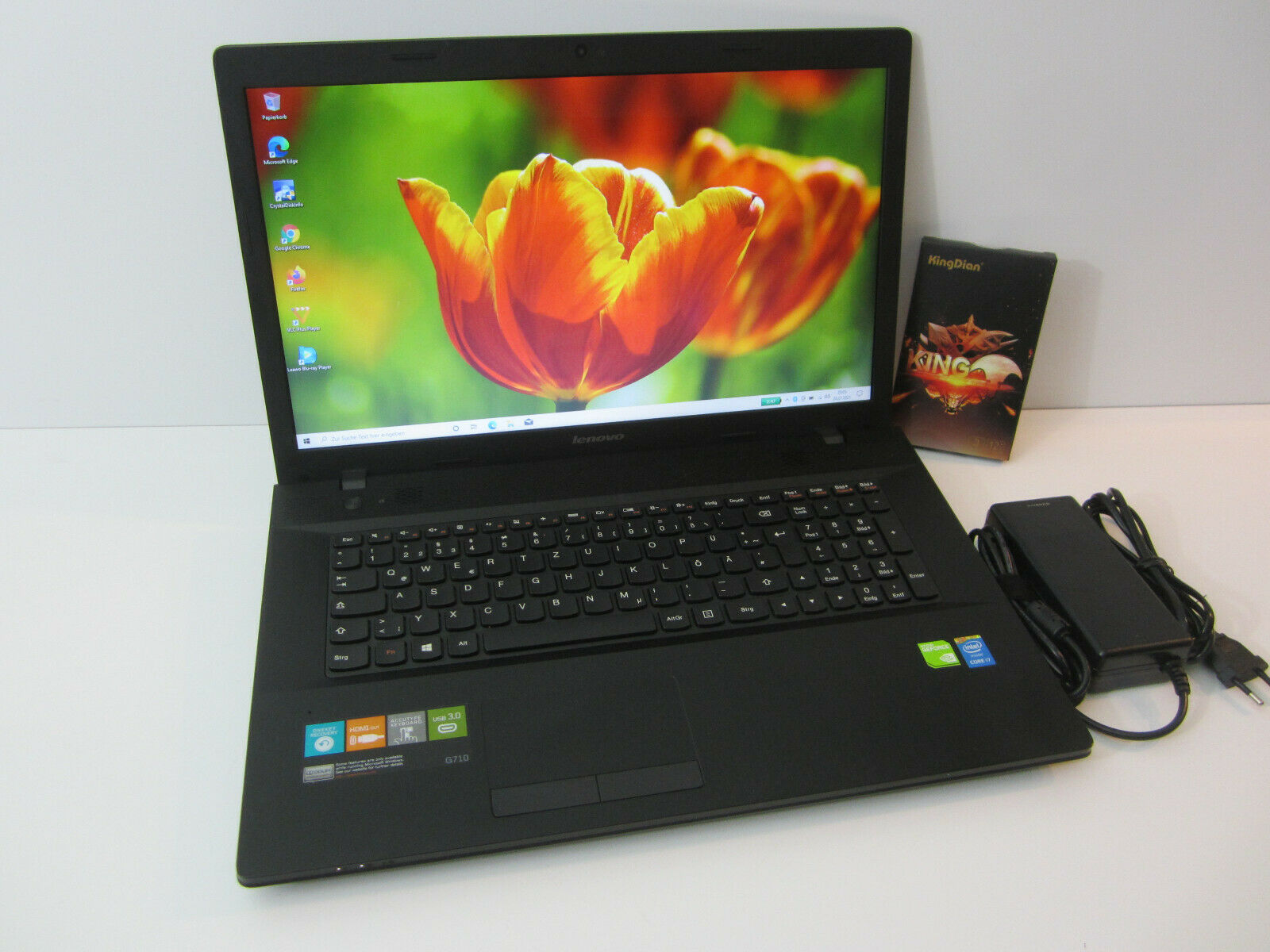 LENOVO G710 * 17,3 Zoll Display * i7 Quad-Core * 8GB RAM * Neue 240GB SSD * TOP