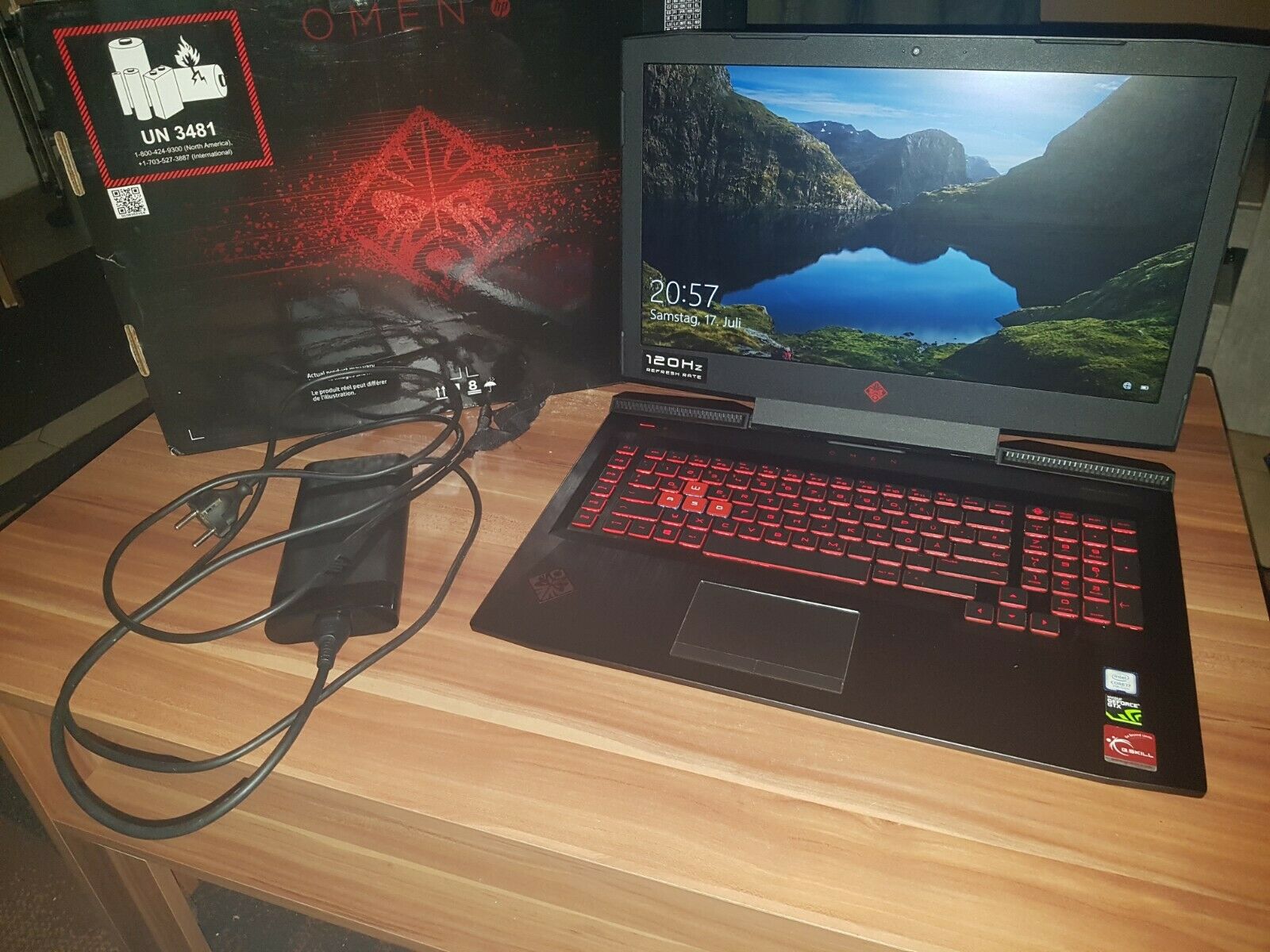 Hp Omen Gaming laptop17,3 zoll  17-an-053ng