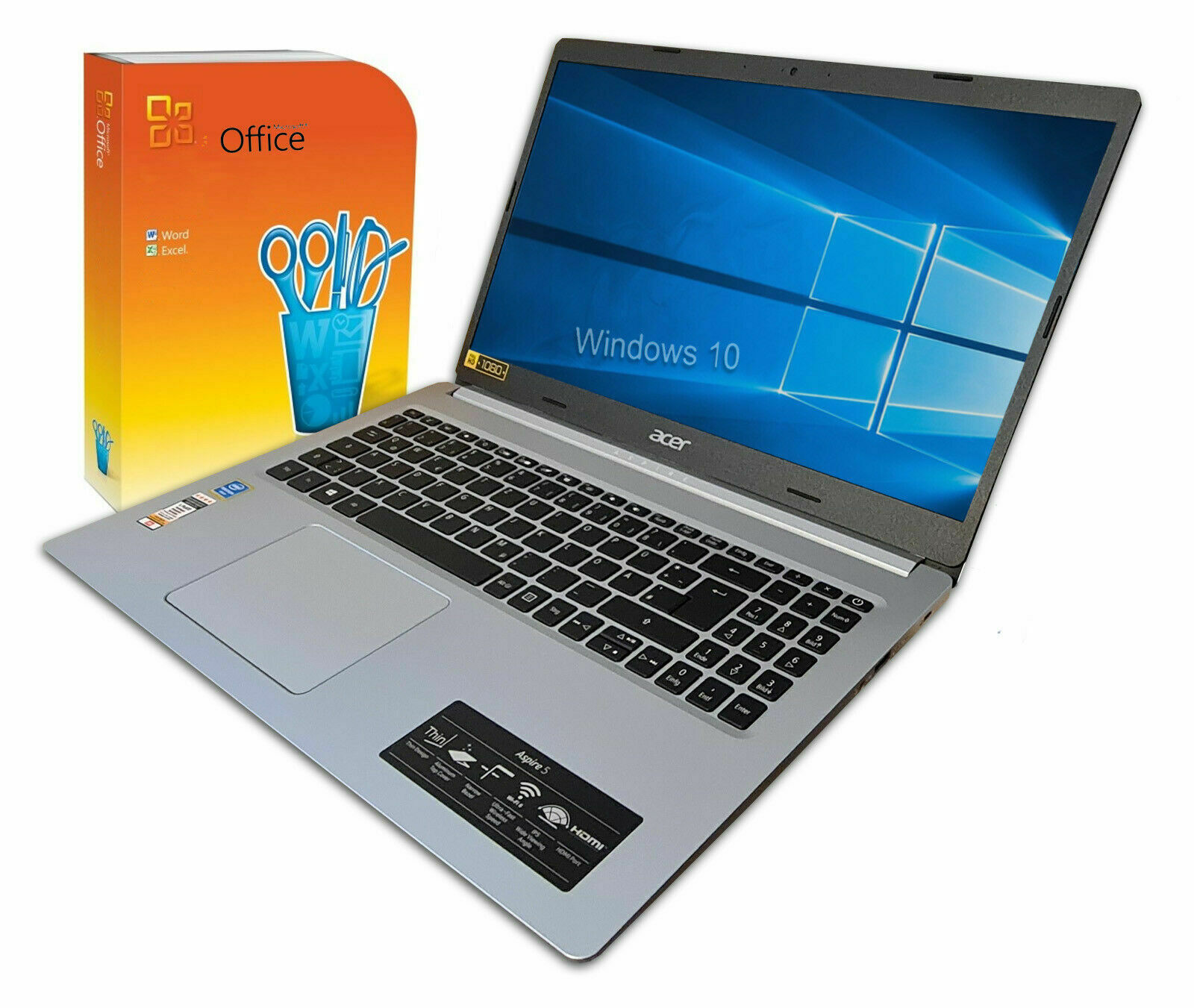 ACER Laptop 15,6″ ~ AMD 3050u~ 8GB~ SSD~ Full HD~ Win 10S~ Office 365