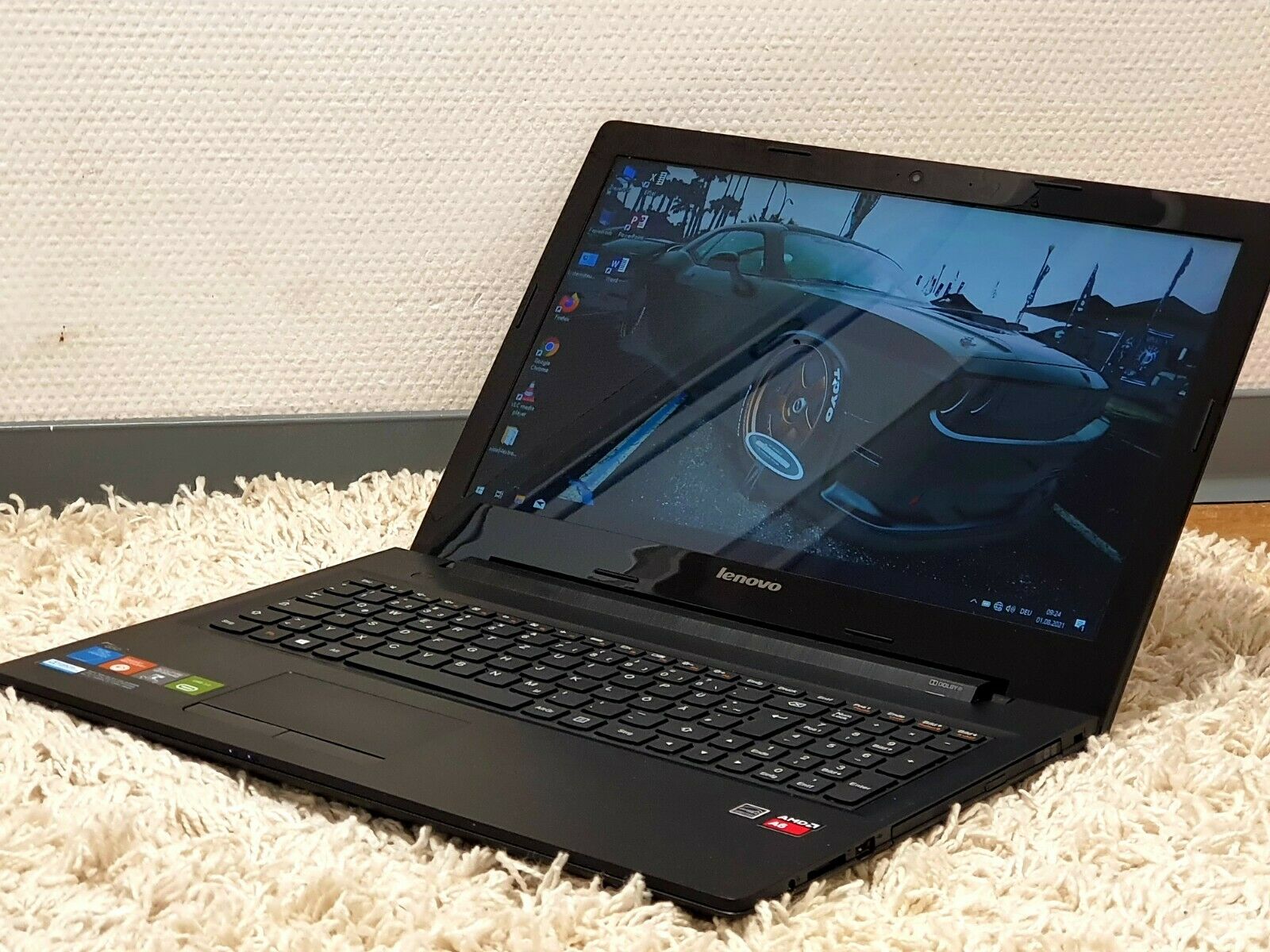 Laptop Lenovo QuadCore 1.80Ghz,15.6 Zoll,6gb Ram,500gb HDD