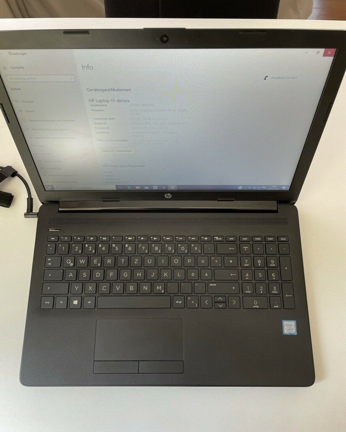 hp laptop 15 zoll i5