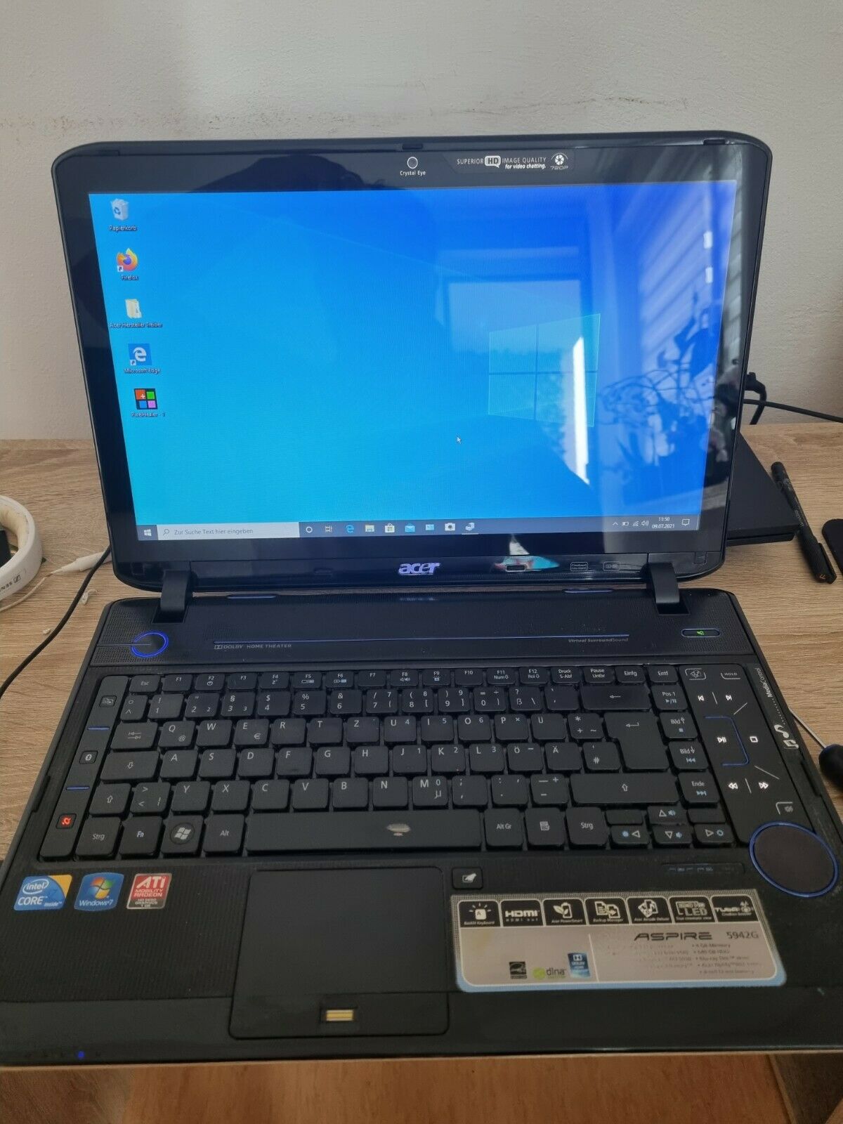 Laptop Acer i7
