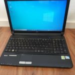 Fujitsu Laptop Lifebook A Series AH530, 15,6 Zoll, schwarz, mit Windows 10 Pro