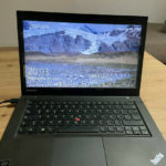 Laptop Lenovo T440 i5 4x 2,9GHz 8GB RAM 120GB SSD mit Sichtschutz