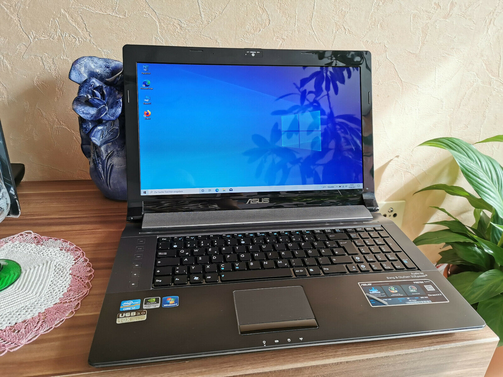 ASUS Pro7 BS 17,3″ Laptop mit i7-2670 QM @2,2 Ghz und 8 Gb DDR3