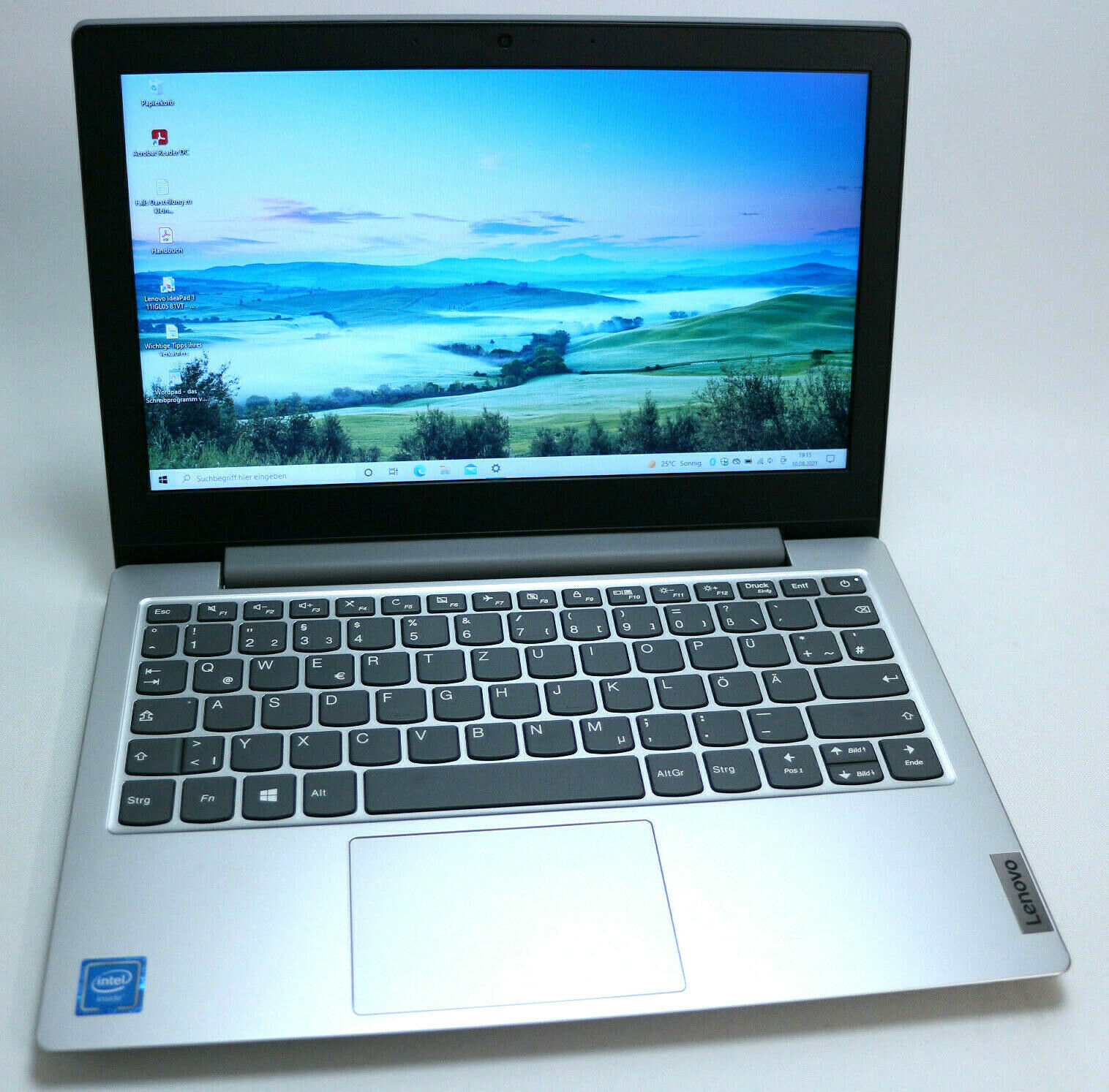 11.6 Zoll Lenovo Ideapad 1 Intel N4020 bis 2.8 GHz 128 GB NVMe SSD Win 10  *TOP*