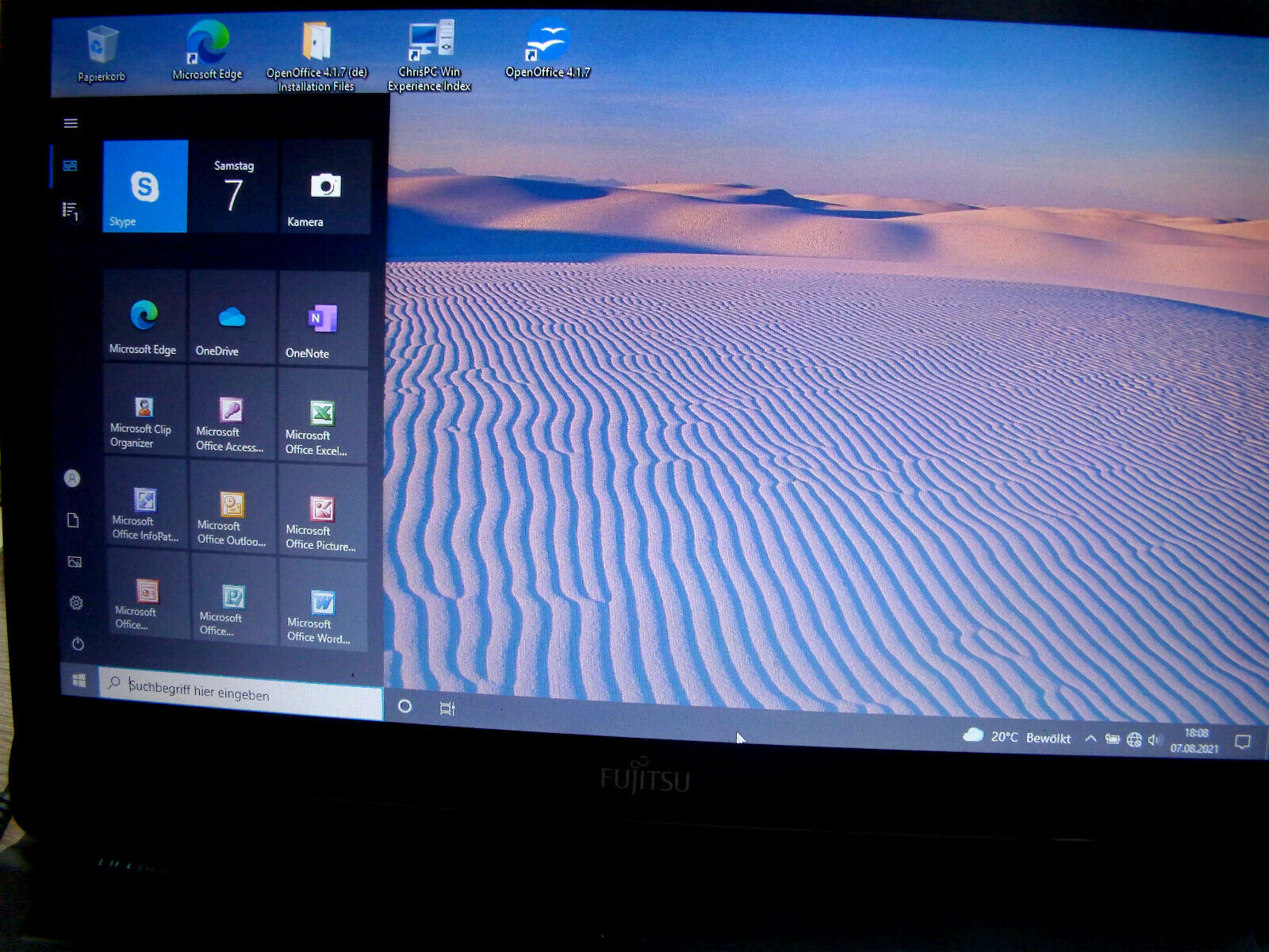 Fujitsu S 710 ” ( i7 ) + UMTS + Win 10 + 128 GB – SSD + 6 GB