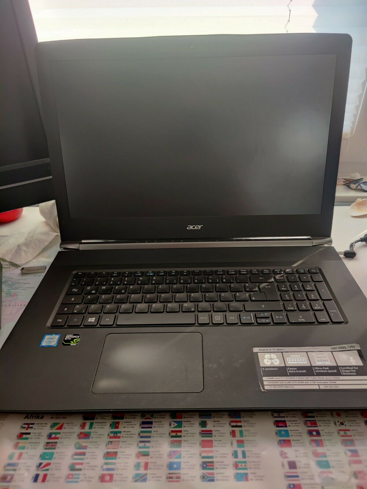 Acer aspire v17 Nitro Gaming Laptop Notebook