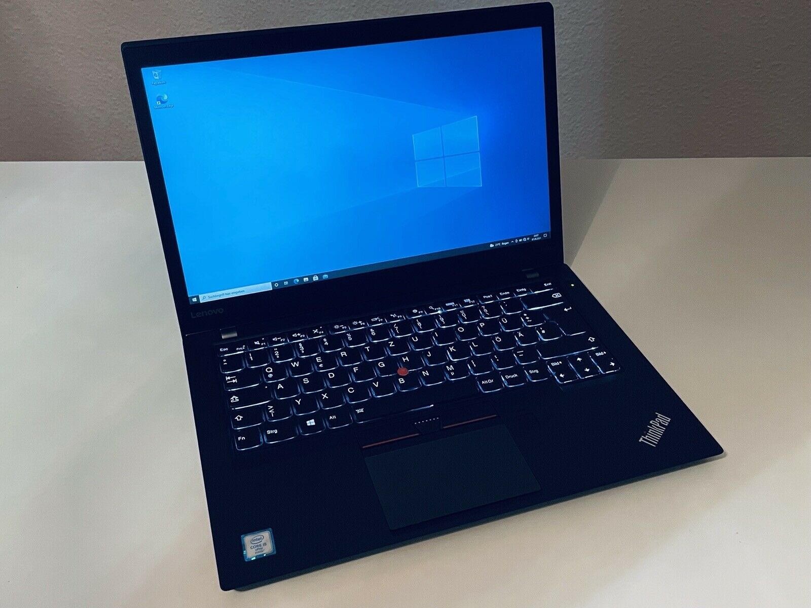 Lenovo ThinkPad T460s Core i5 6300U 2.40GHz, 8GB, 256 GB SSD – 14″