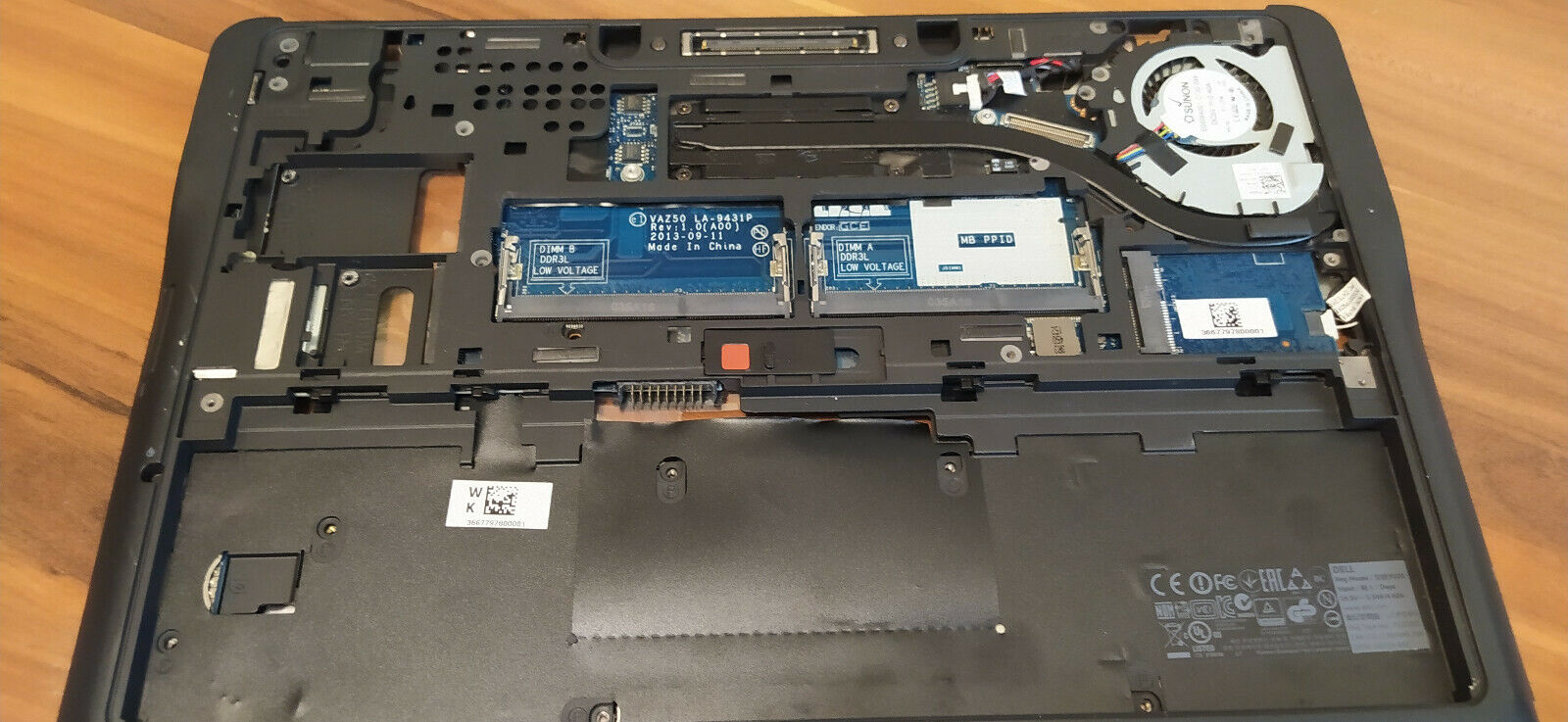 Dell Latitude E7240 Laptop Mainboard i5-4310U 2,0GHz