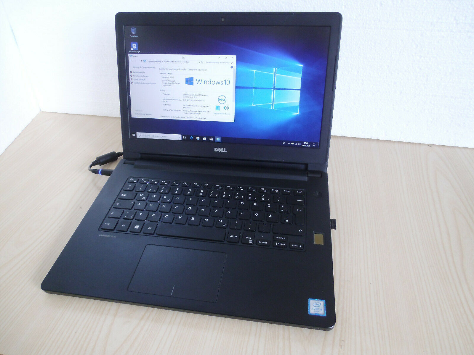Dell Latitude 3470 Laptop 14″ / 128GB SSD / 8GB RAM / Fingerabdruckleser, WIN 10