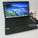 ASUS F75V # 17,3 Zoll Display # Core i3 # Neue 128 GB SSD Festplatte # WIN 10