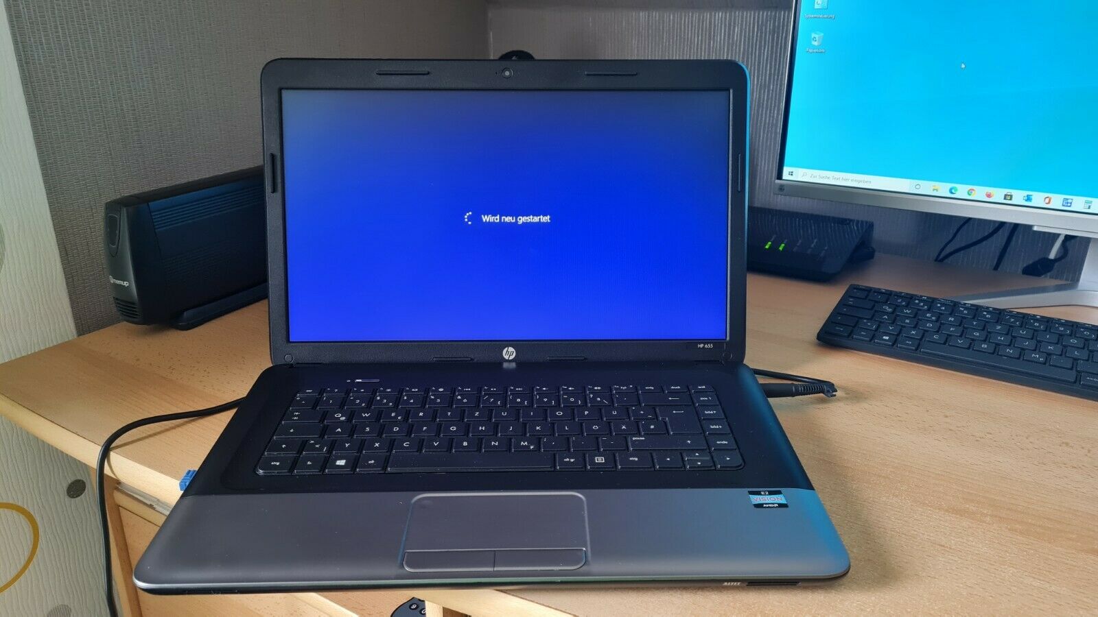 Notebook Laptop HP 655 AMD E2 1,7 GHz 15″ 500GB 4GB RAM DVD-RW WIN8 64Bit