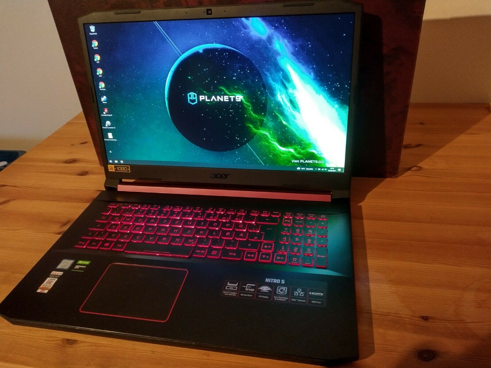Acer Nitro 5 Gaming Laptop GTX 1660Ti mit 6 GB