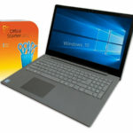 Lenovo 15,6″ Notebook ~ AMD ~ 8GB ~ 256GB SSD + 1TB ~ Win 10 Pro ~ Office 2010