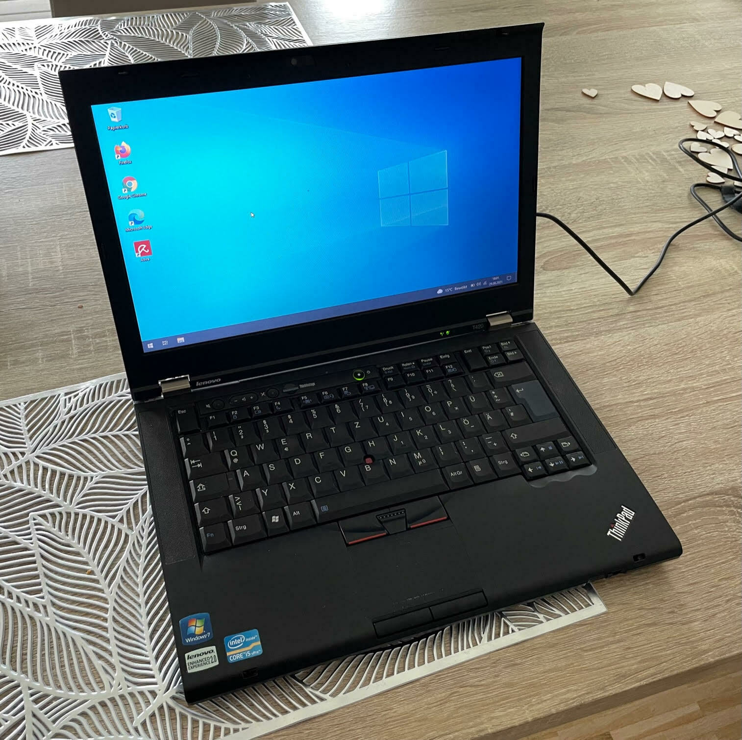 Lenovo T420 Notebook Laptop Windows 10 SSD 8GB *Top Zustand*