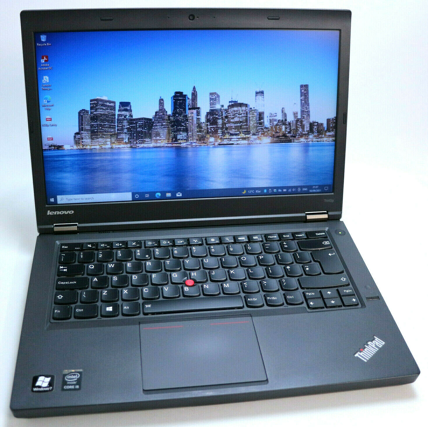 Lenovo Thinkpad T440p 14 Zoll Win 10 Pro Intel Core i5 500 GB FP 8 GB   englisch
