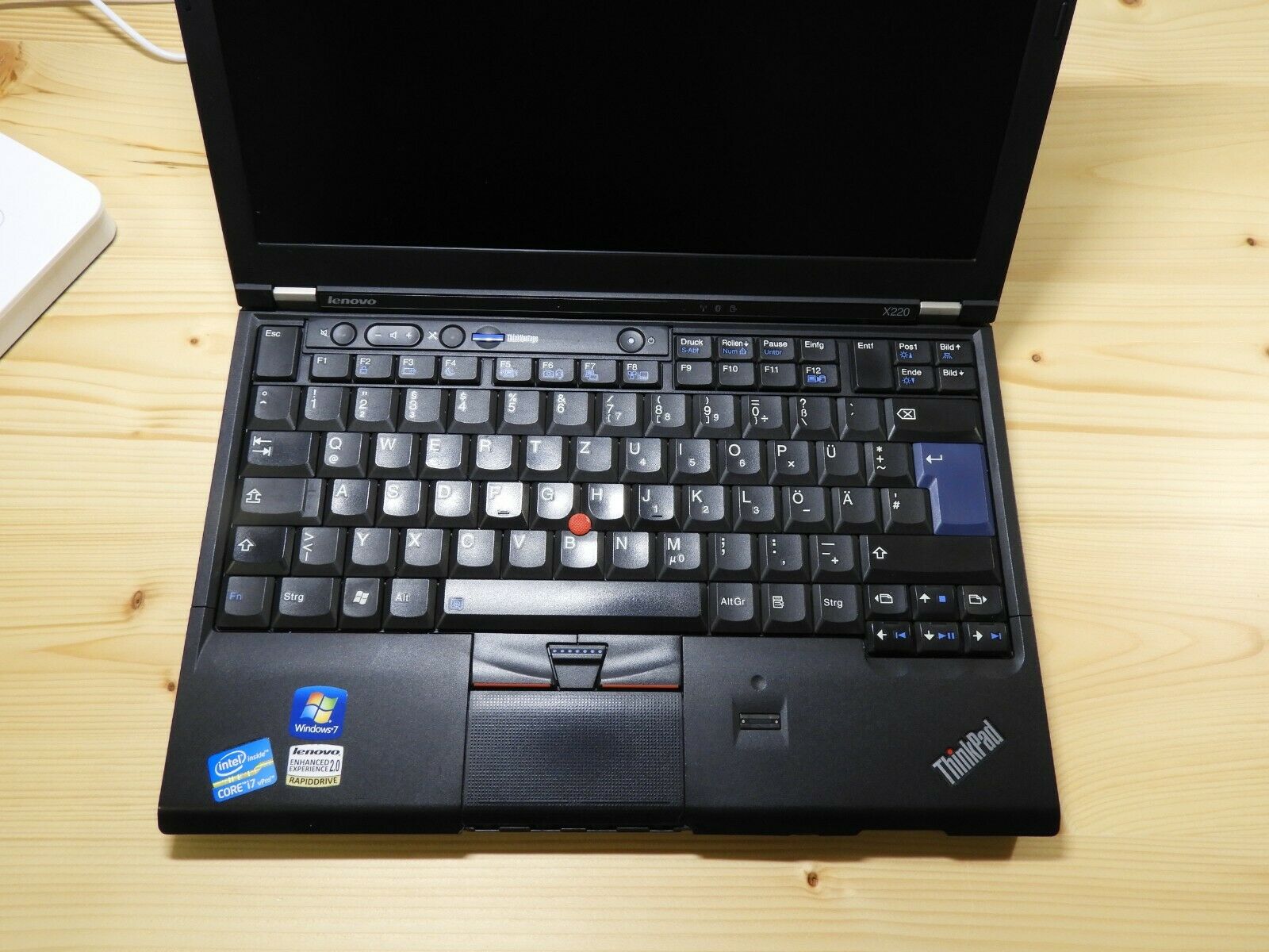 Laptop Lenovo Thinkpad X220 12.5″ 160GB SSD I7-2620M (4) @ 3,4 GHz 4GB RAM