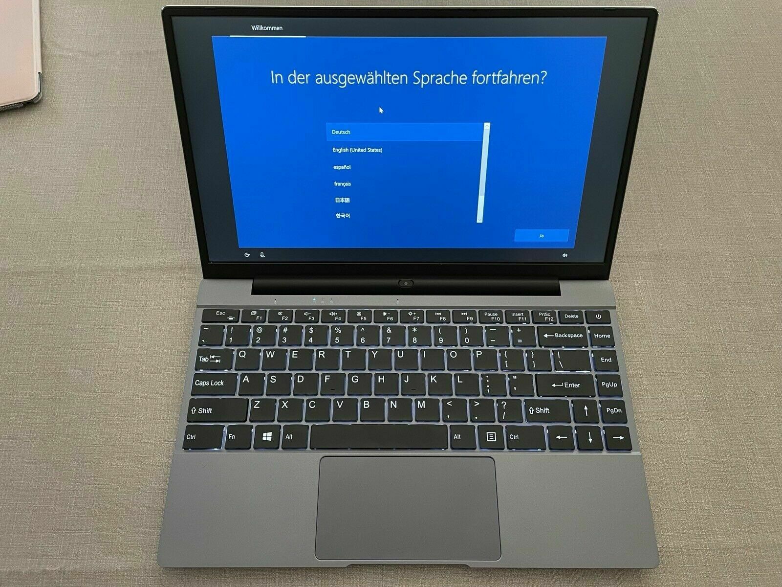 Alldocube GTBook Laptop 12GB RAM 256GB SSD