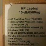 Laptop hp windows 10 15.6 zoll