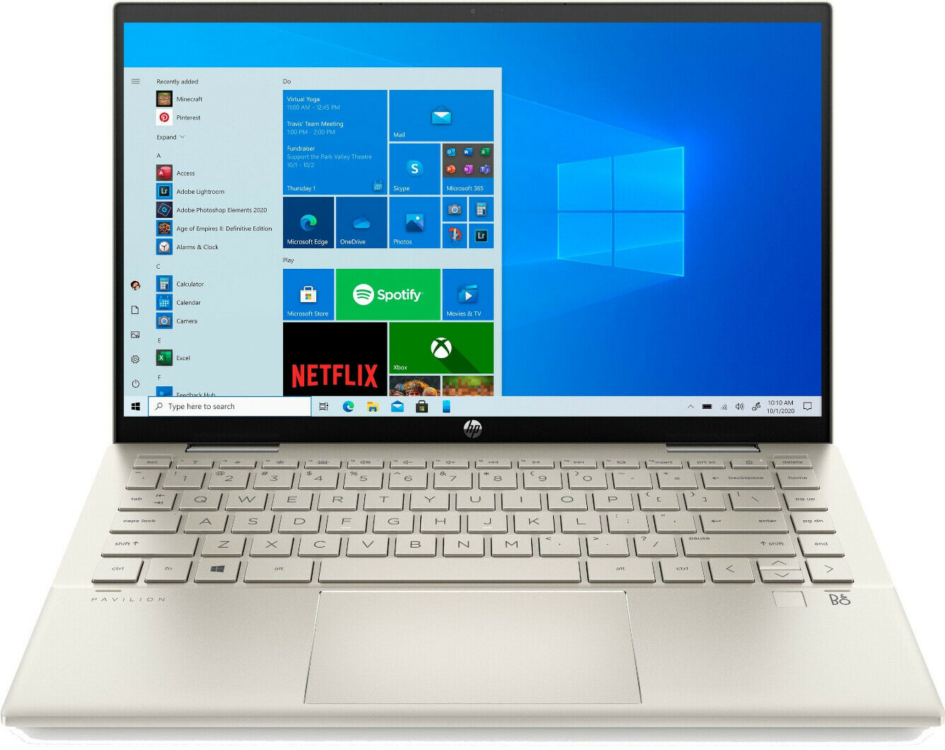 HP Pavilion x360 14-dy0210ng 14 Zoll Touch 256 GB SSD 8 GB RAM Pentium B-WARE