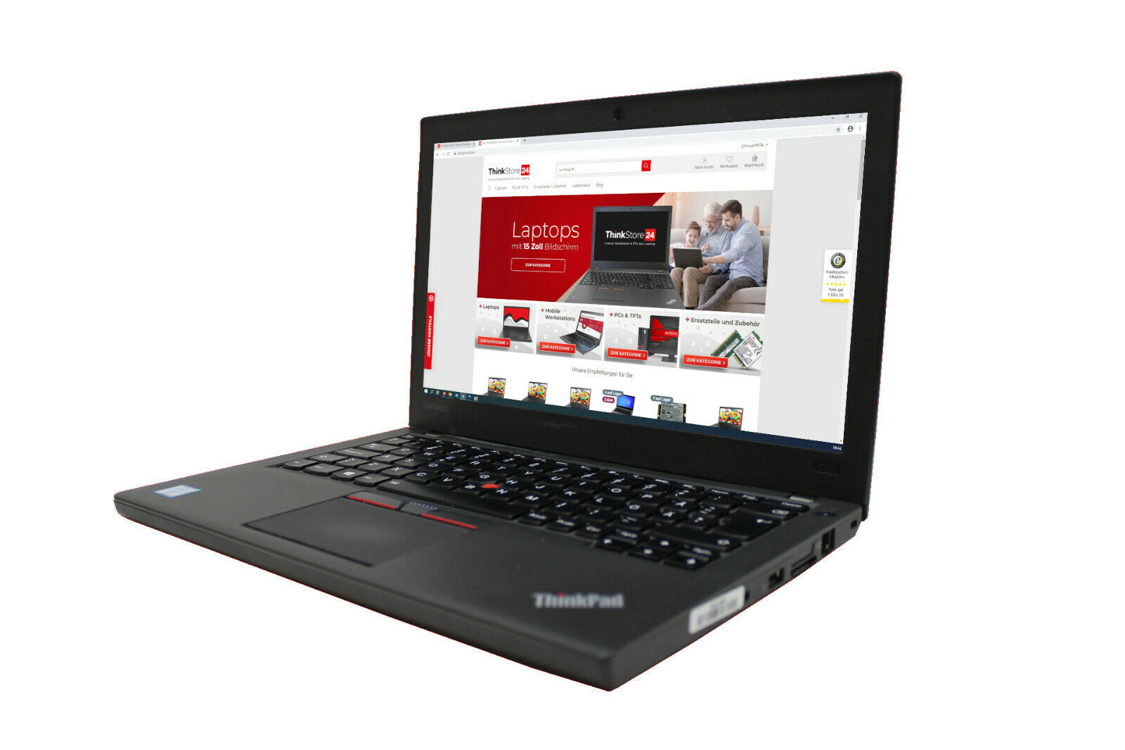 Lenovo ThinkPad X260 12,5″ Core i5 6300U 4GB 500GB HDD HD Webcam FPr /*