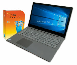 Lenovo 15,6″ Notebook ~ AMD ~ 4GB ~ 256GB SSD  ~ Win 10 Pro ~ Office 2010