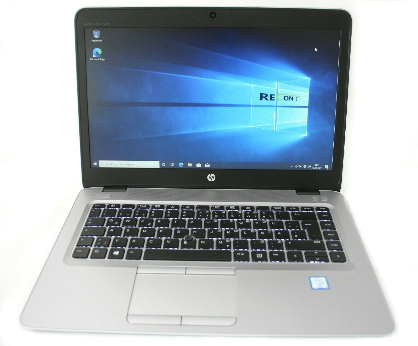 HP EliteBook 840 G3 I i5-Gen6 I 256GB I 8GB I 1920×1080 I Laptop Office Notebook