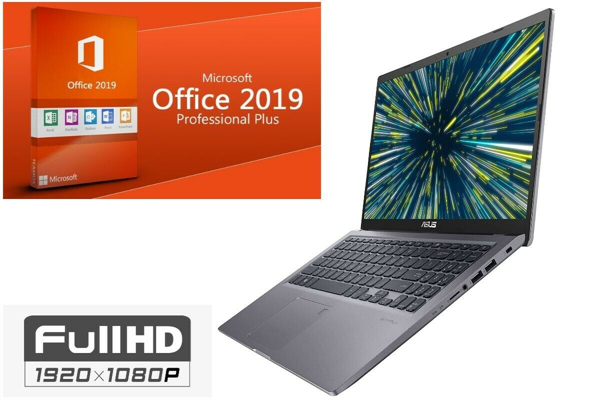 LAPTOP ASUS F515 – BIS 16GB RAM 2000GB SSD – 15.6″ FULL HD – OFFICE 2019 – USB-C