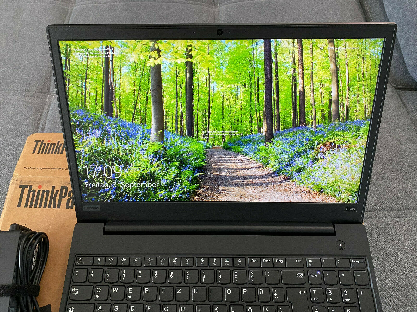 Lenovo ThinkPad E595 – AMD Ryzen R5 3500U – 8GB RAM – 256GB SSD Laptop Notebook